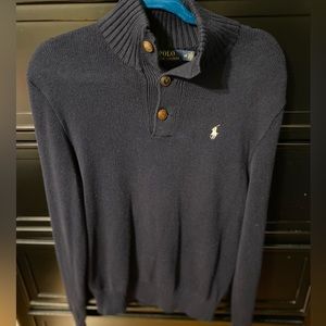 Polo Ralph Lauren Button up mock neck Sweater